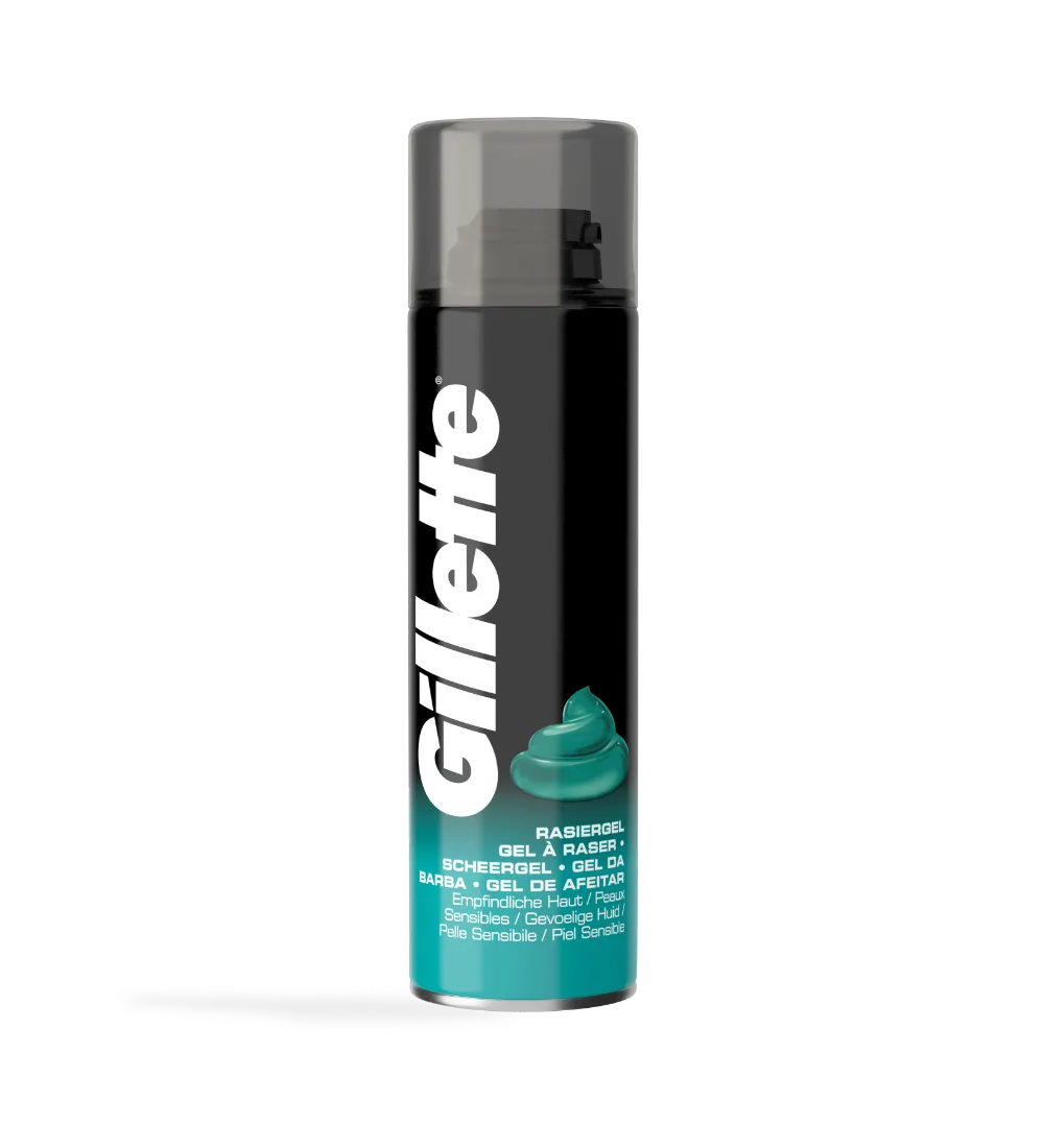 Gel de barbear clássico Gillette para homens