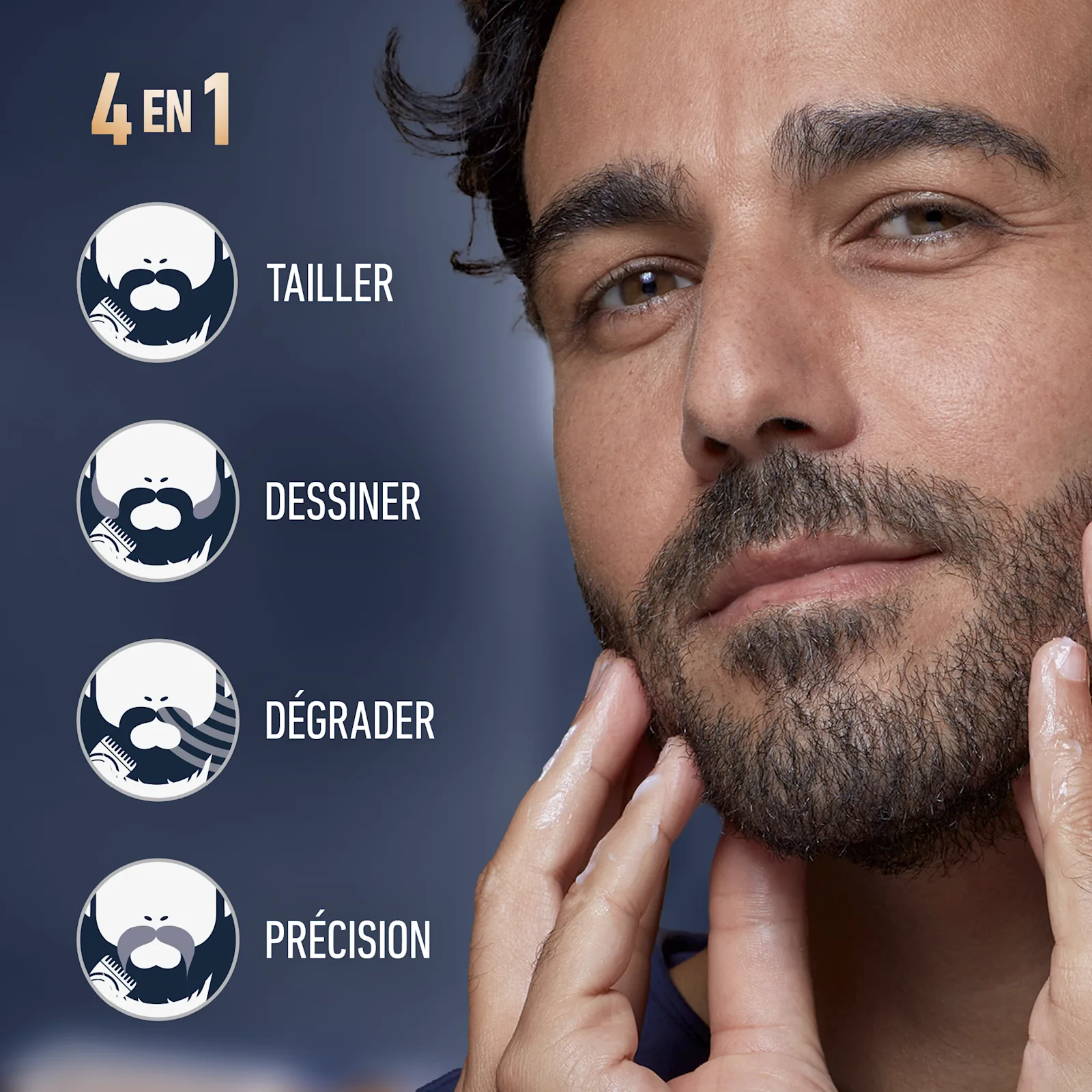 Tondeuse à barbe King C Gillette pro pour une tonte de précision