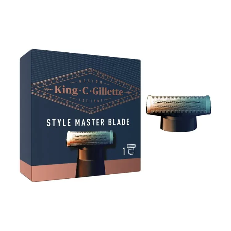 King c. Gillette Style Master barttrimmer klinge