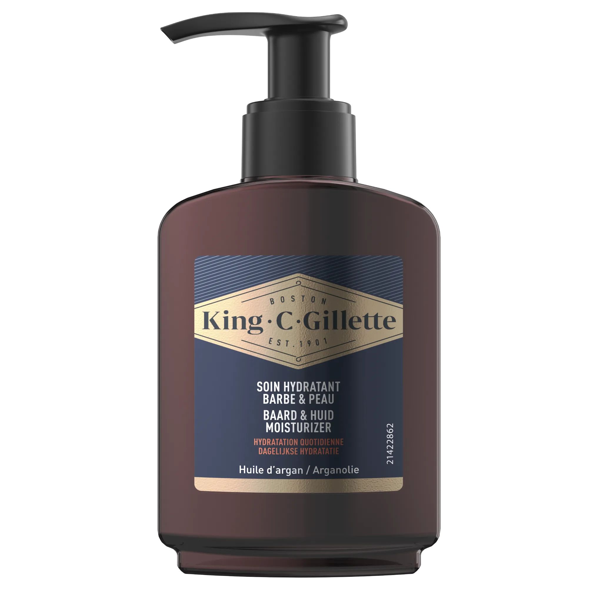 King C. Gillette vochtinbrengende crème voor gezicht en baard