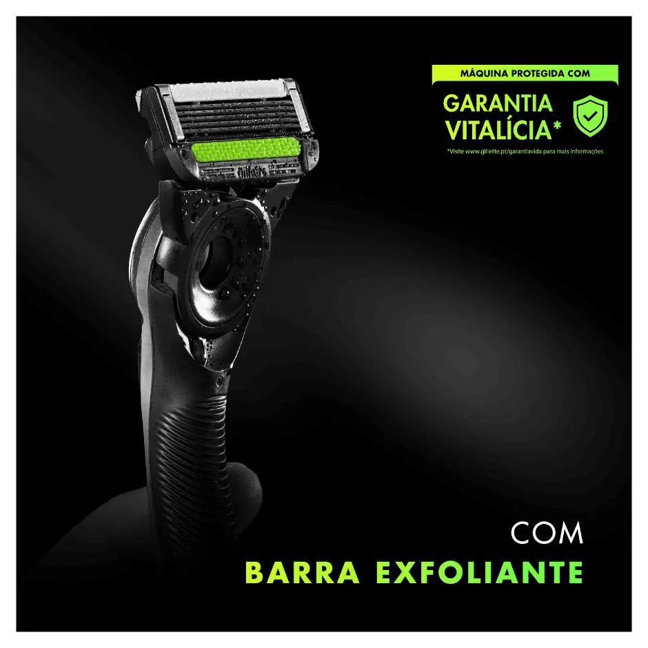 GilletteLabs com barra esfoliante