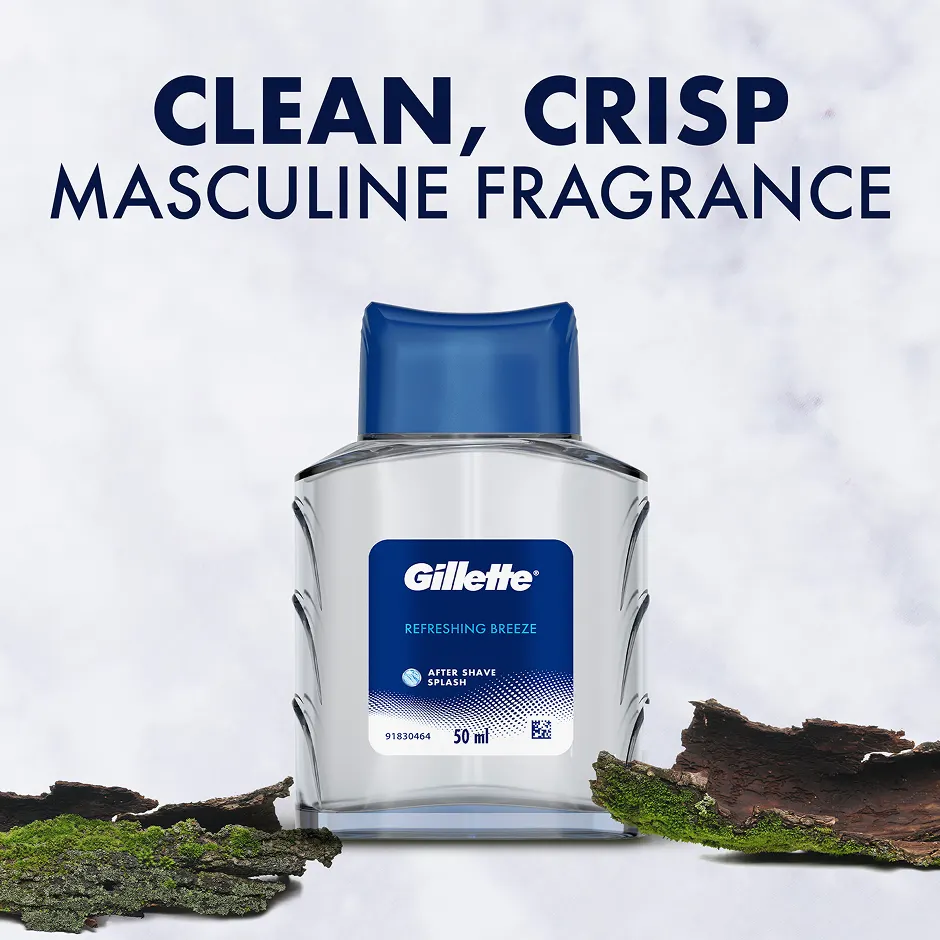Gillette After Shave Splash Refreshing Breeze 50ml