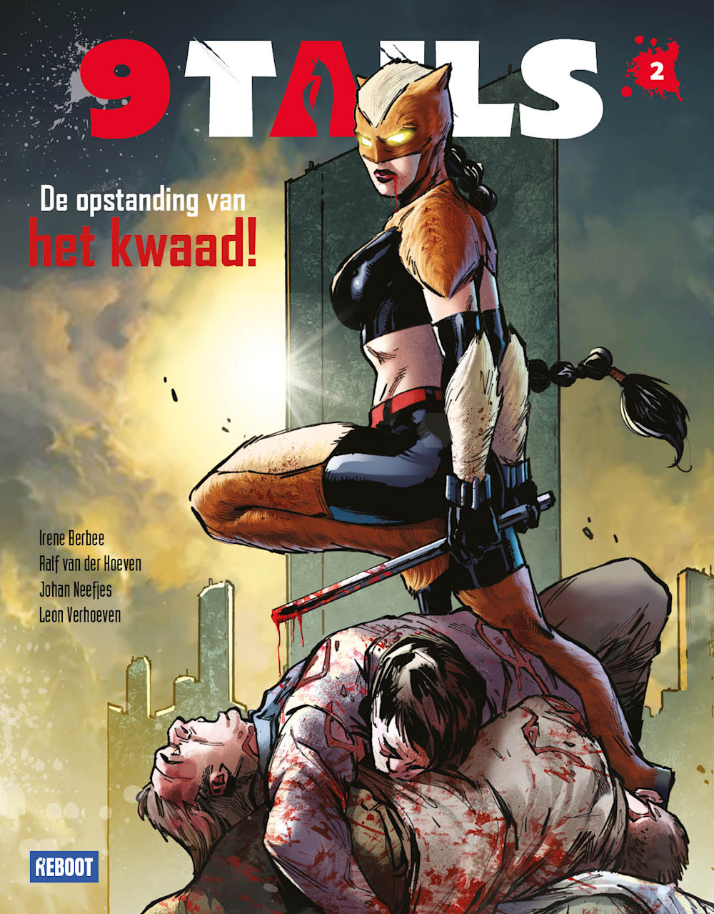 9 Tails deel 2 cover - De opstanding van het kwaad
