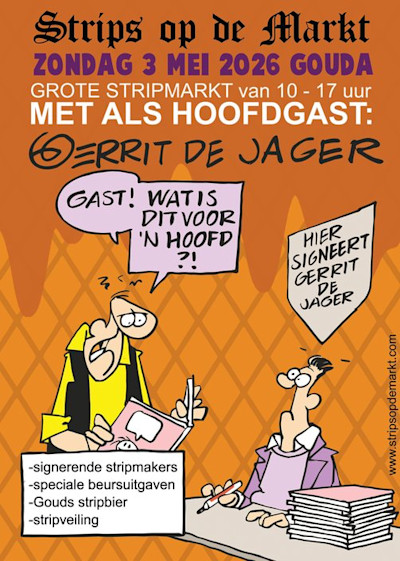 Strips op de Markt Gouda 2026