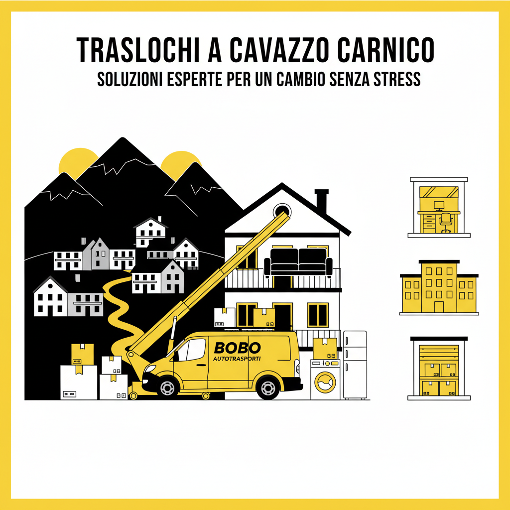 Traslochi Traslochi a Cavazzo Carnico: guida e consigli