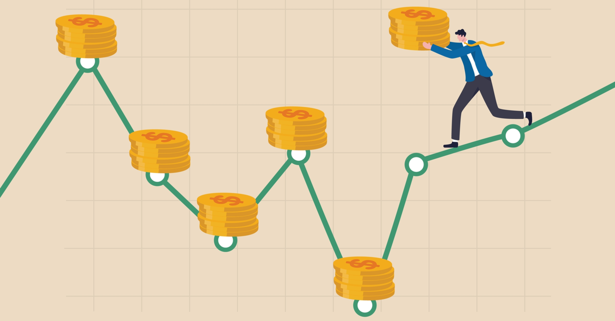 Dollar Cost Averaging (DCA) is a popular strategy for buying Bitcoin. Image source: Shutterstock
