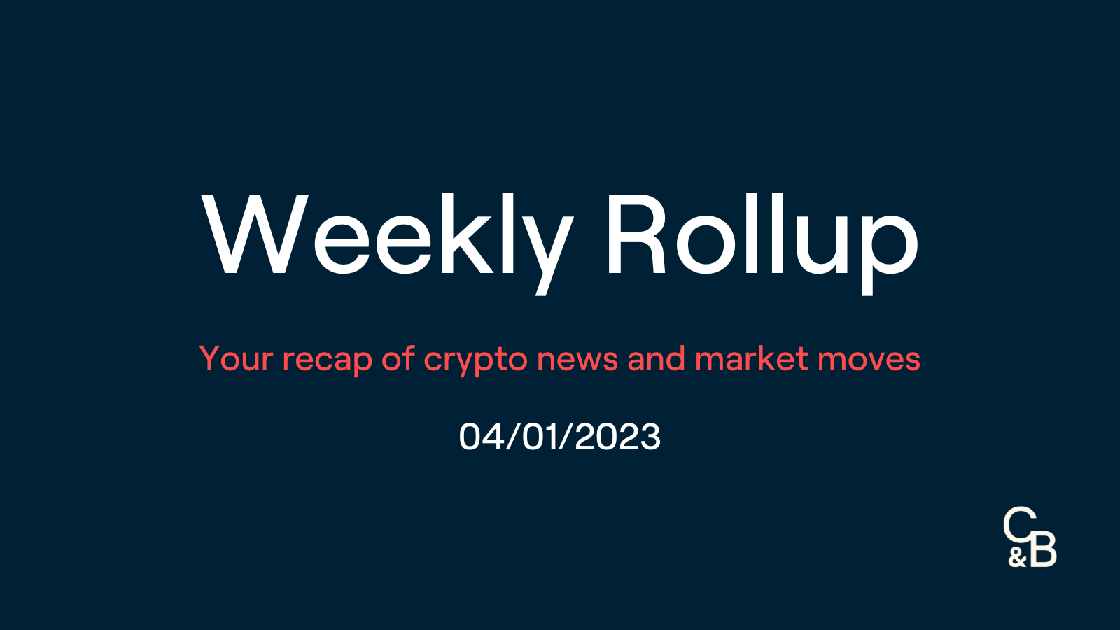 Crypto News - 4 January 2023