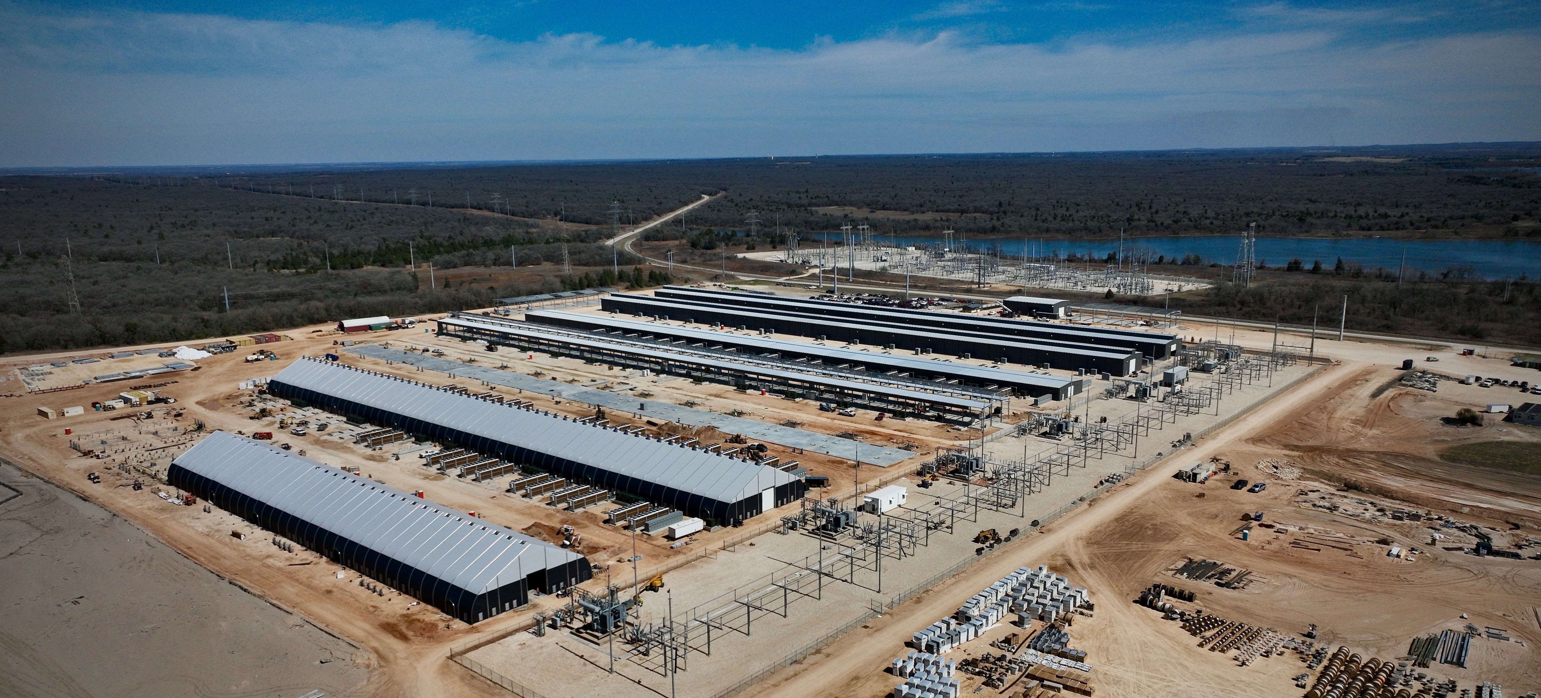 Riot Blockchain’s Whinstone facility located in Rockdale, Texas. Source: Riot Platforms