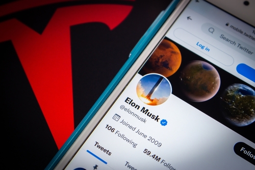 Elon Musk, a Dogecoin and Bitcoin Bull, is CEO of Twitter and Tesla.  Photo: Shutterstock