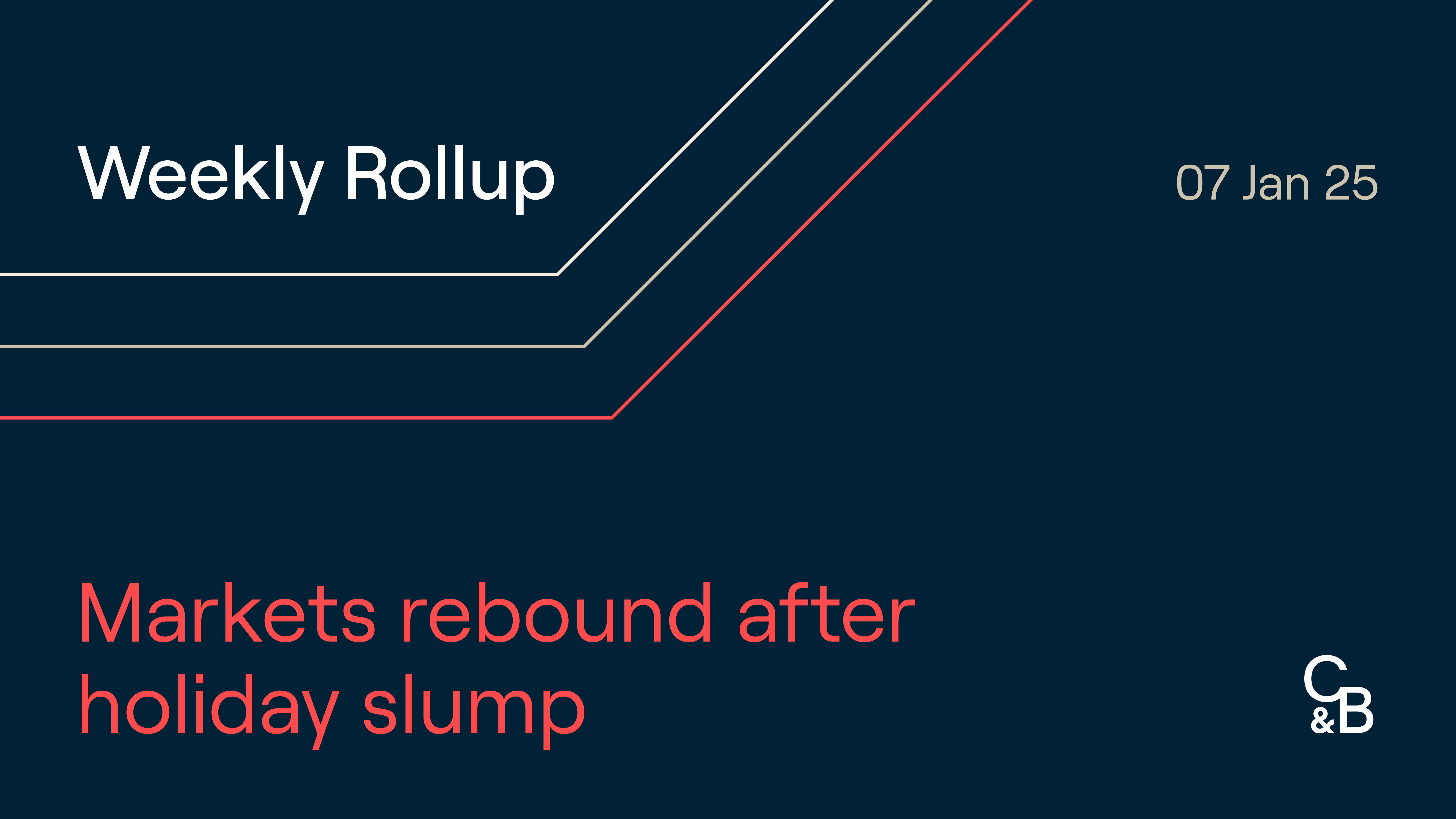 Markets rebound after holiday slump. Plus, Metaplanet buys more bitcoin, AI  cryptocurrencies soar, and more.