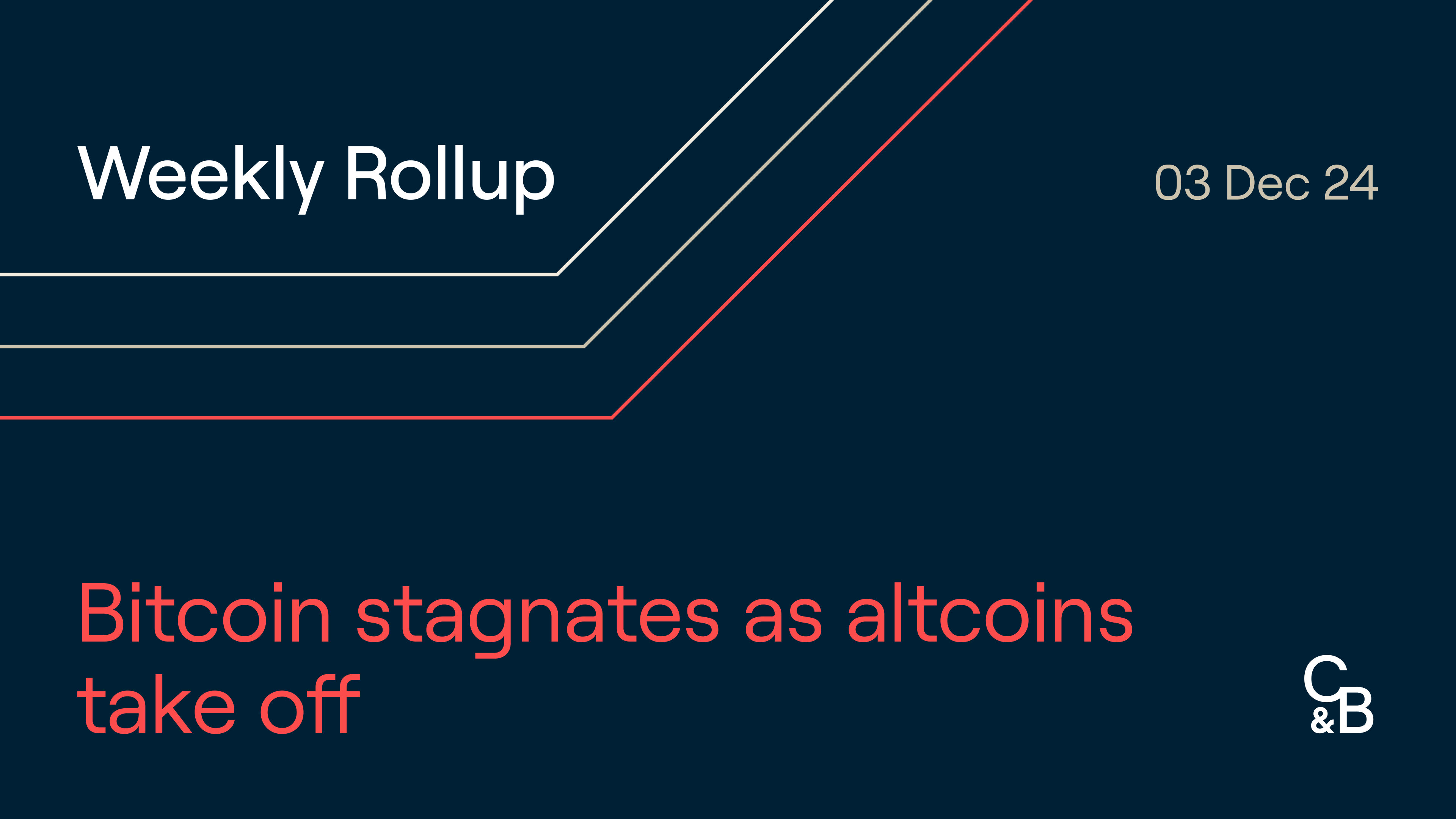 Bitcoin stagnates as altcoins take off. Plus, XRP gains over 100%, and  Ethereum ETFs see record inflows.