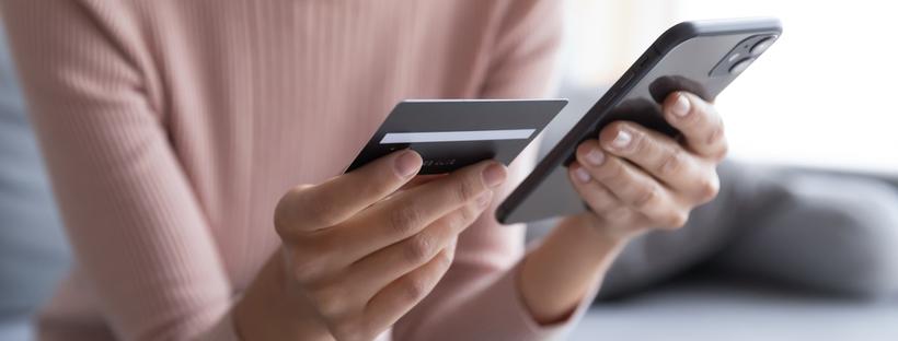 Be careful sharing your credit card information online