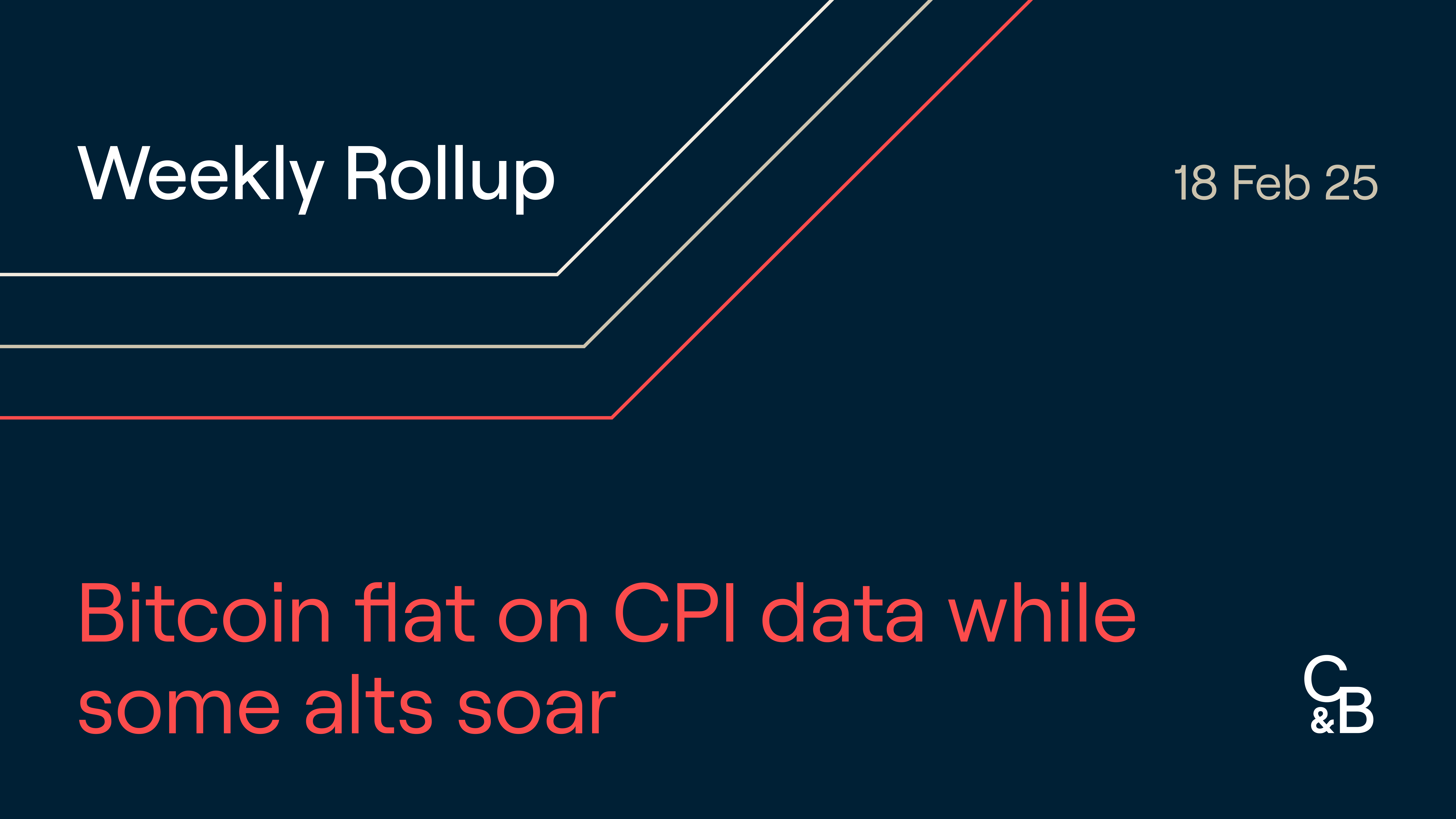 Bitcoin flat on CPI data while some alts soar. CPI above forecast, $LIBRA  pump and dump sparks questions, plus more crypto-native U.S. Government  appointments made.
