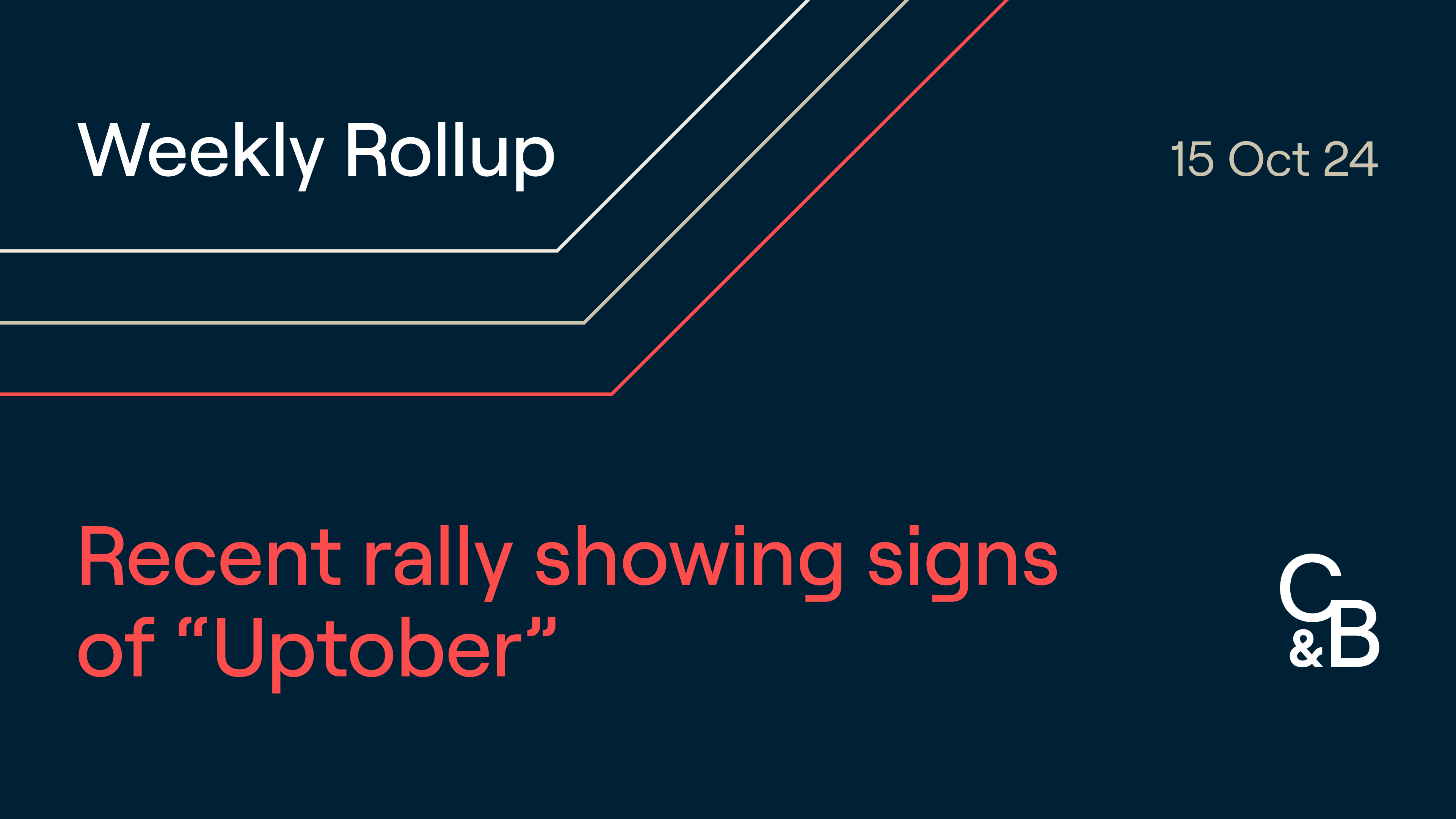 Recent crypto rally showing signs of “Uptober”