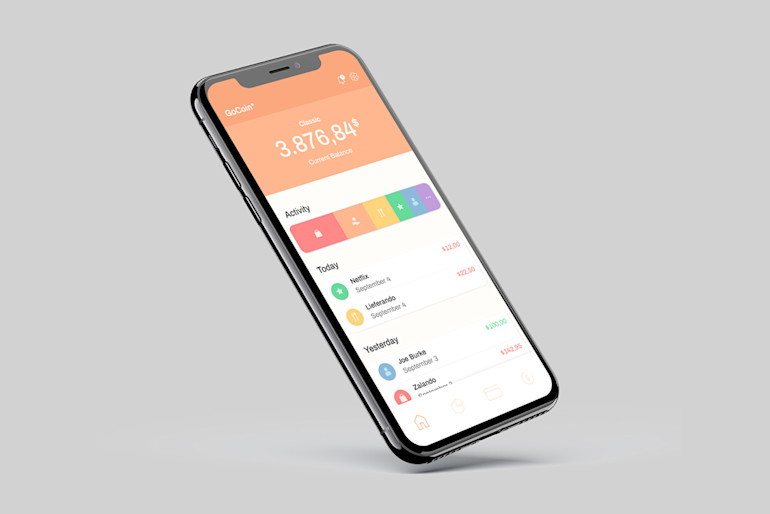 Mobile app / editorial shot