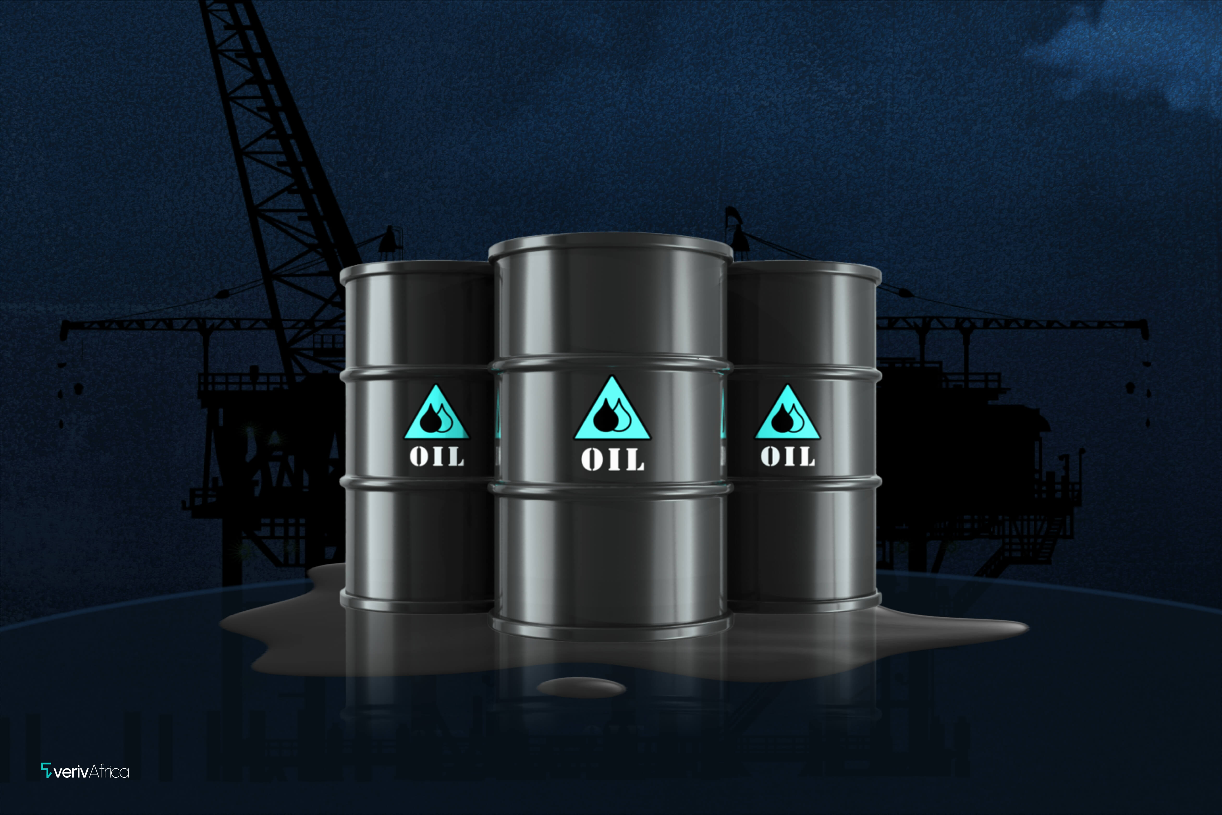 What is the Monthly Average of Crude Oil Produced In Nigeria in 2023?