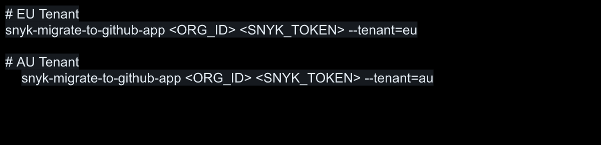 snyk-github-app-migration-tenants