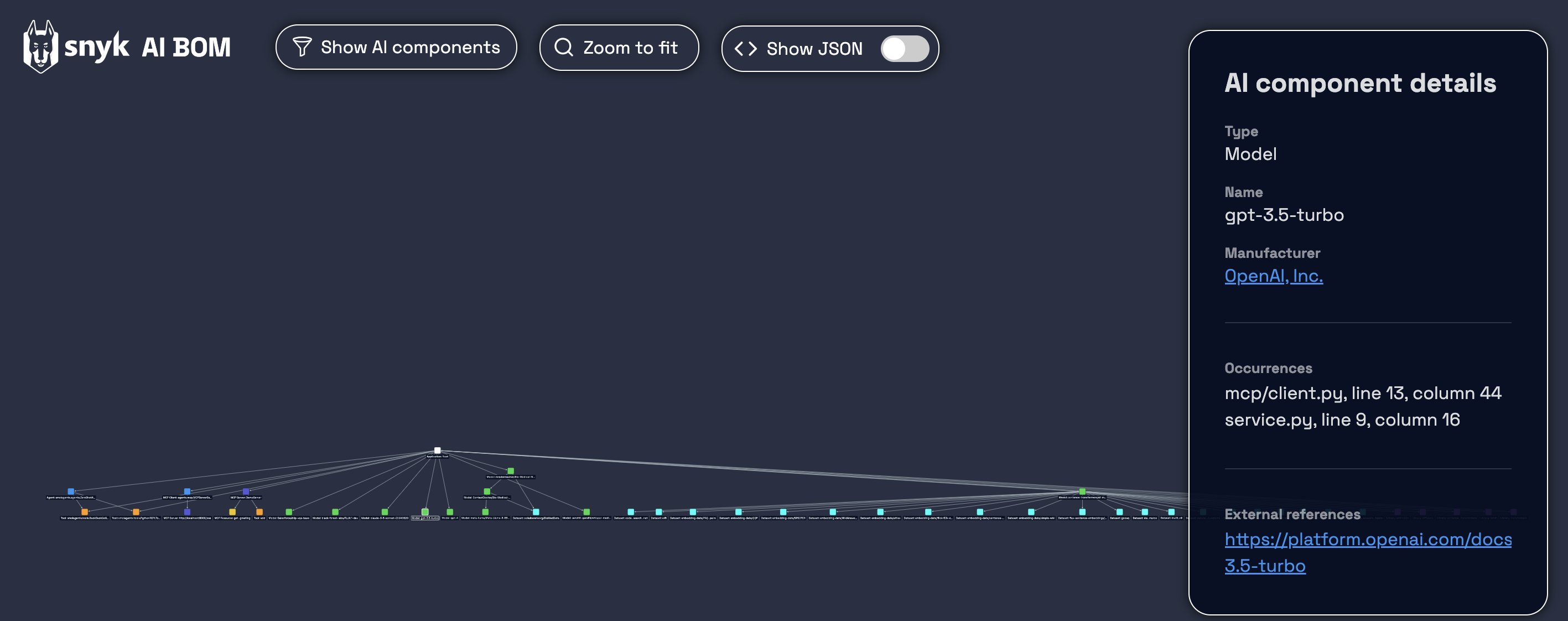 AI-BOM Visualizer