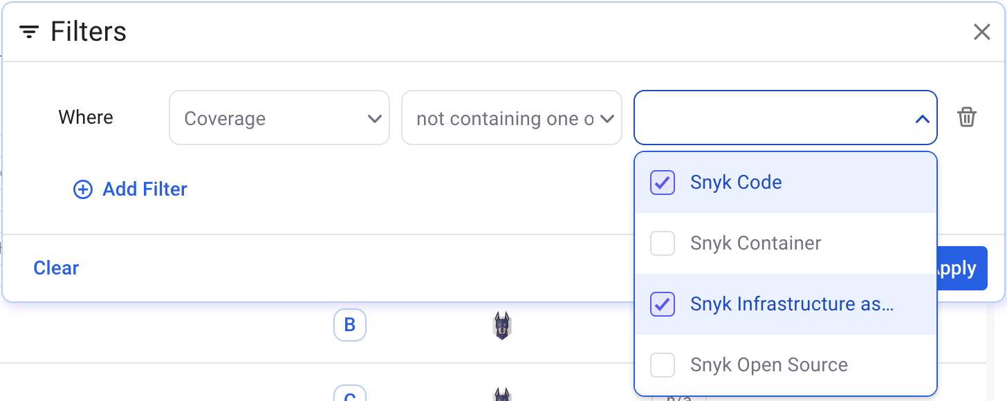 apprisk policies - 2 - coverage missing