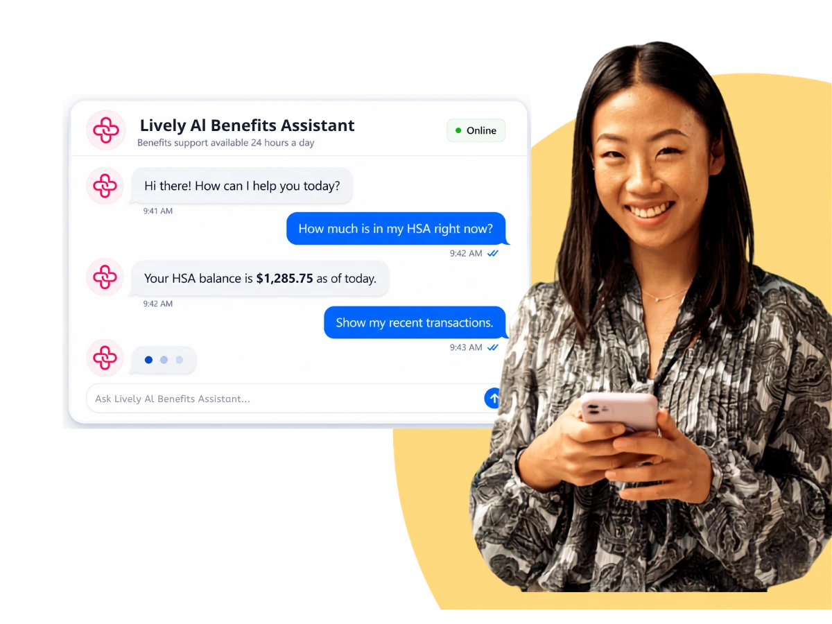 Lively AI Benefits Chat