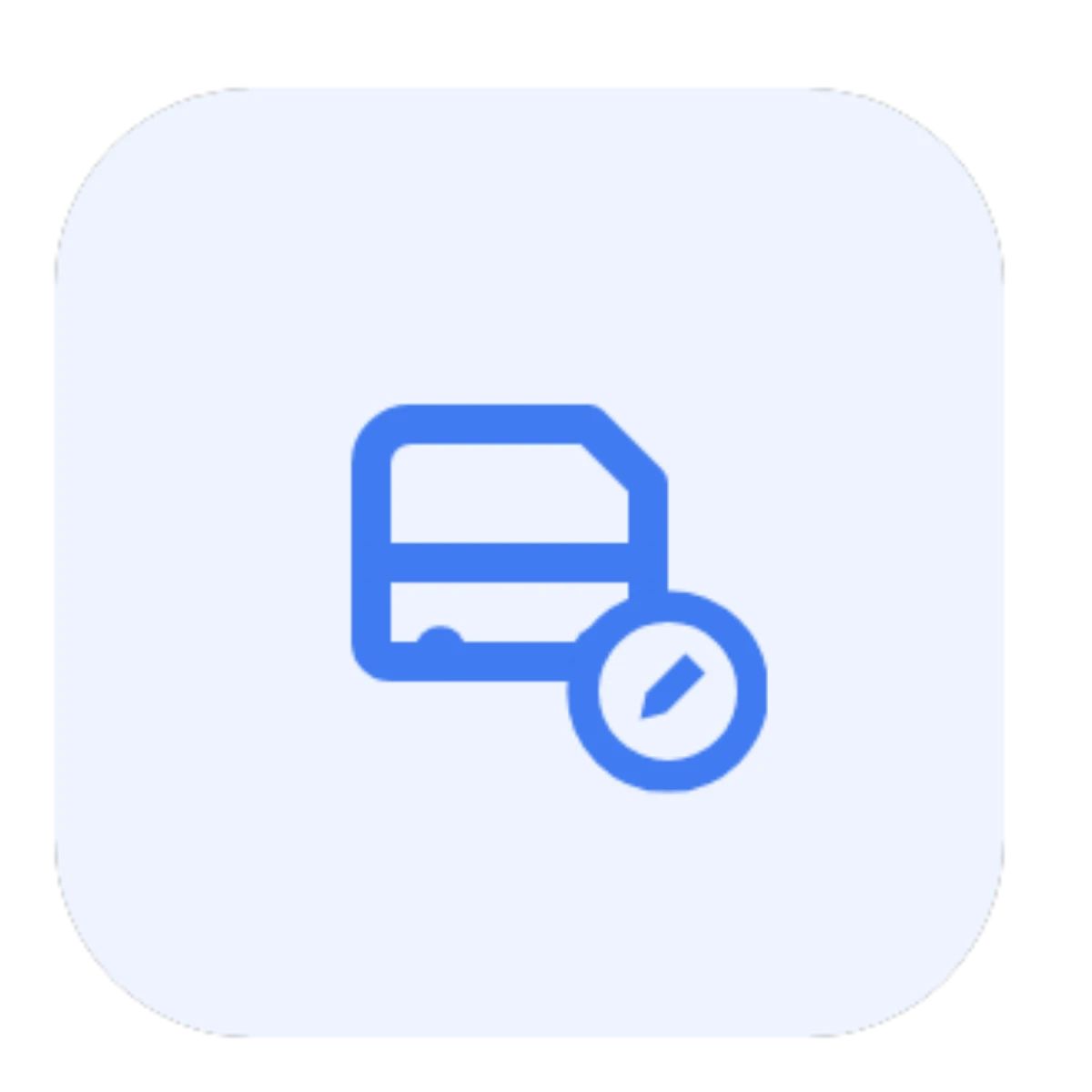 Commuter flexibility - blue icon