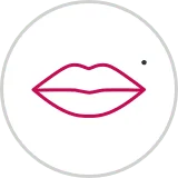 ICON Lips Cosmetic white