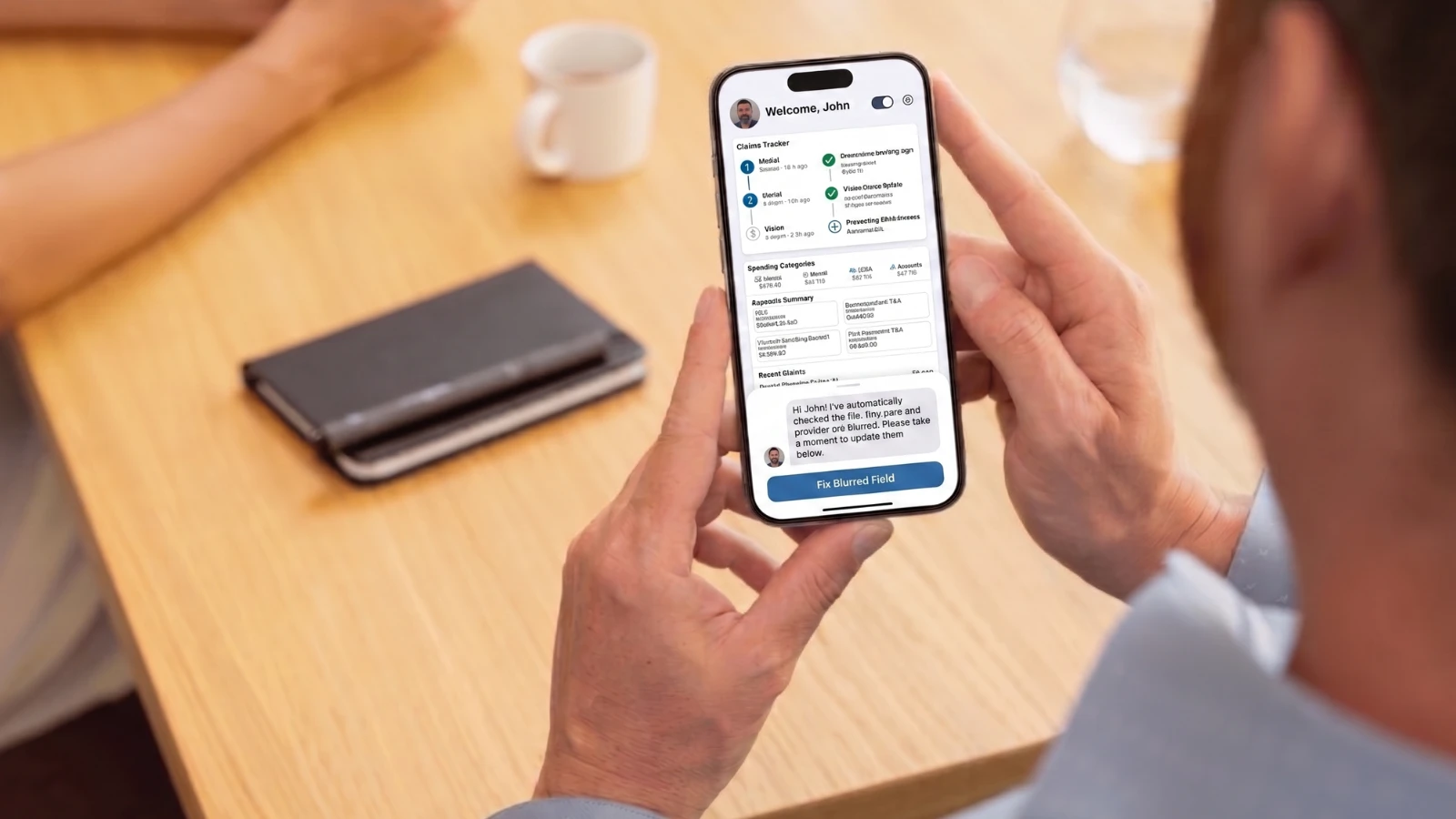 Ai in Health Benefits Dashboard