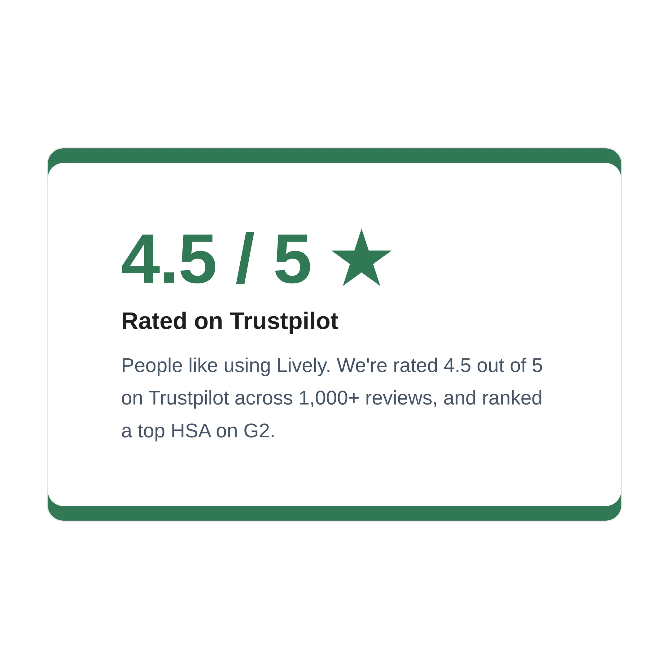 New HSA - Stat Card - Trustpilot Rating