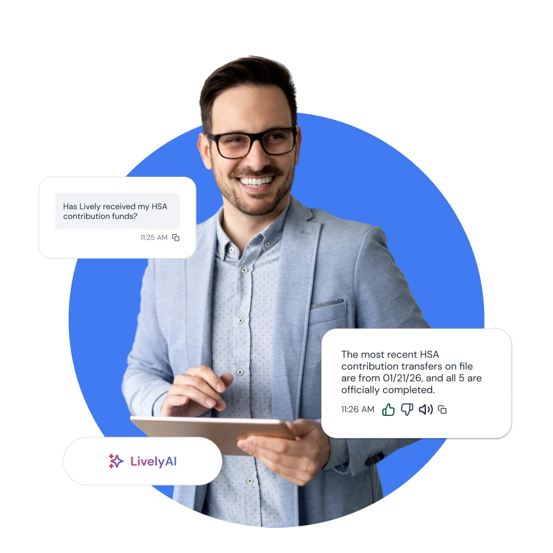 Lively AI Benefits Assistant answers