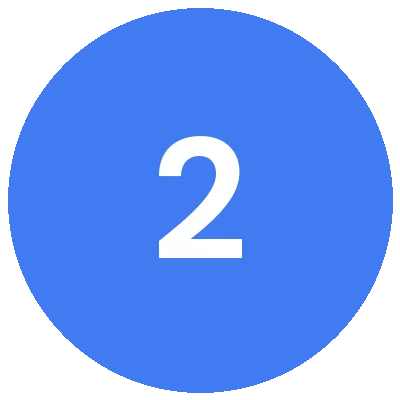 2 icon - blue circle