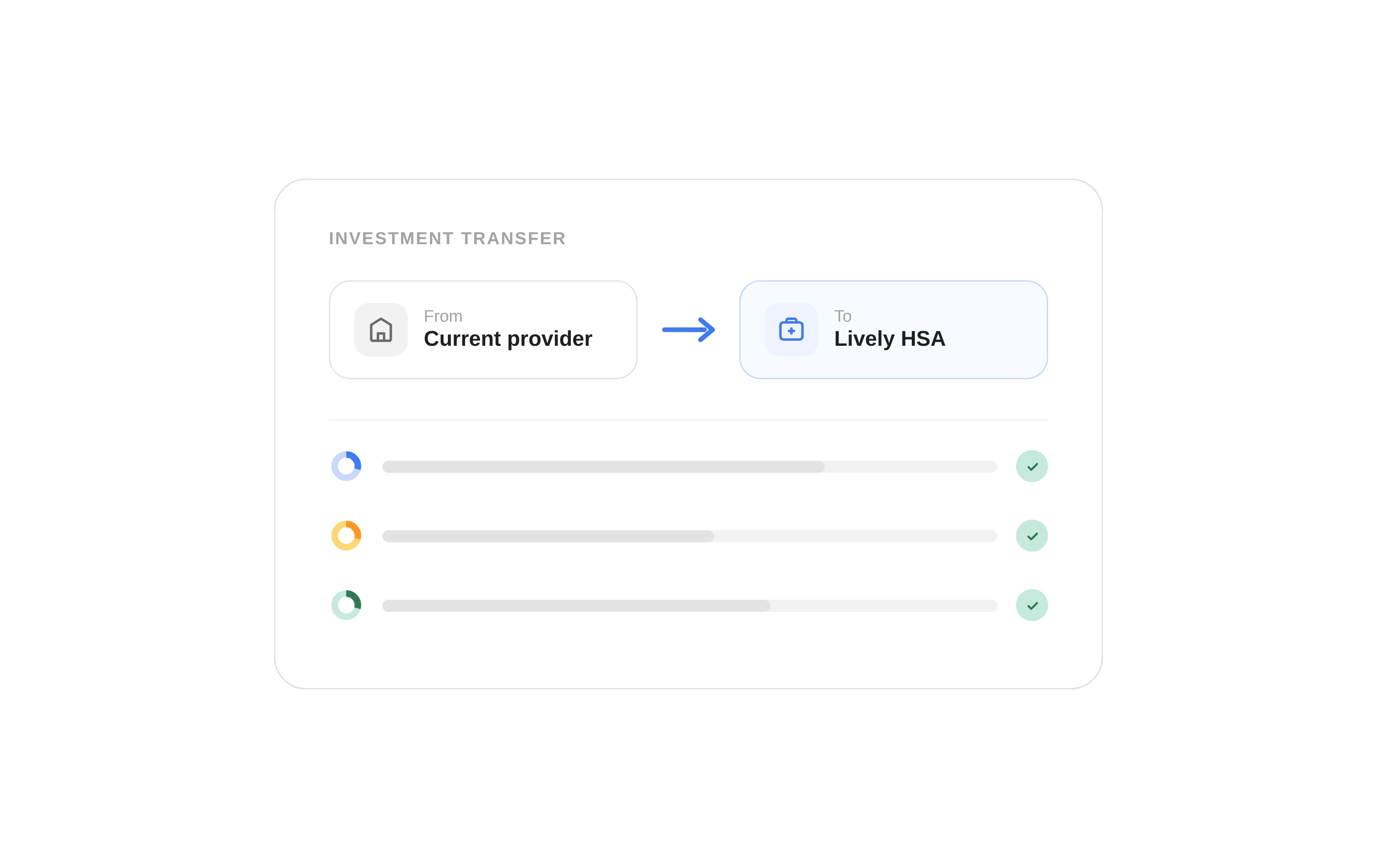 HSA transfer icon image
