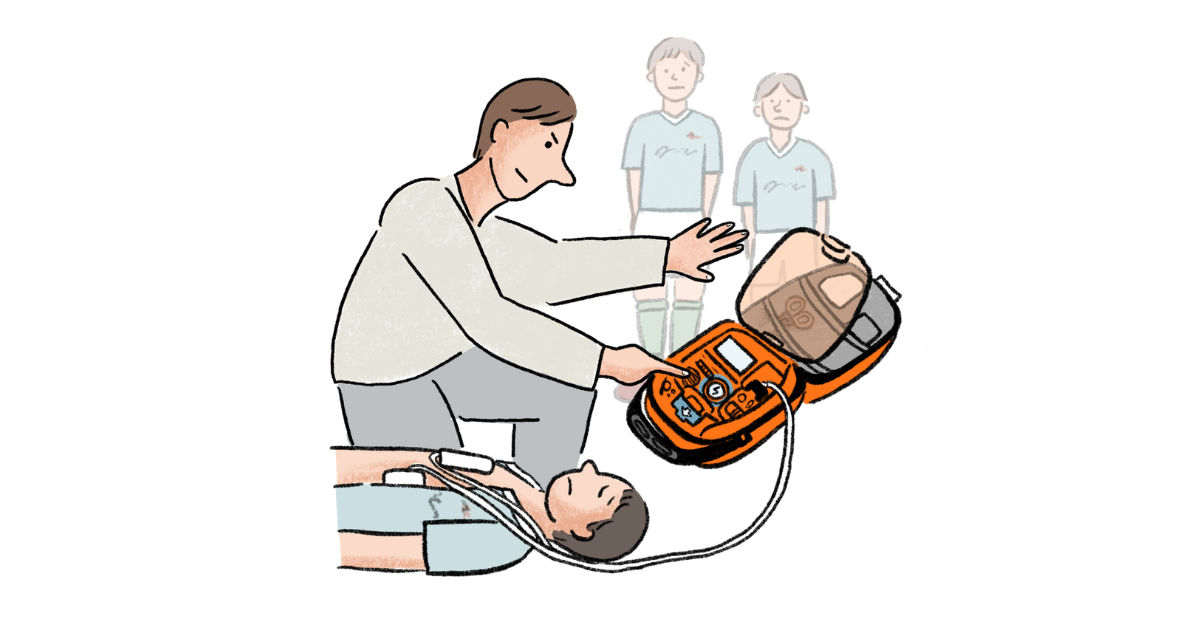 子どもへのAEDの使い方・手順