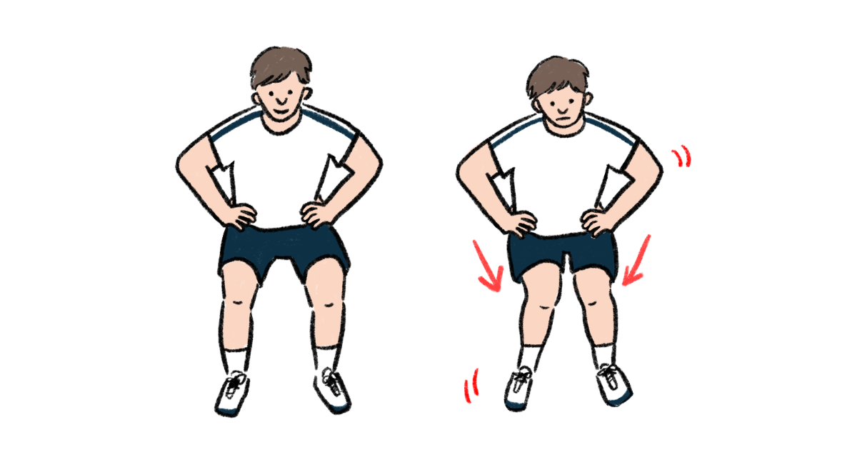Proper squat form