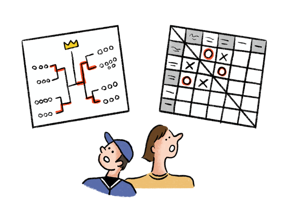 子どもの出場機会を最大化するのはリーグかトーナメントか