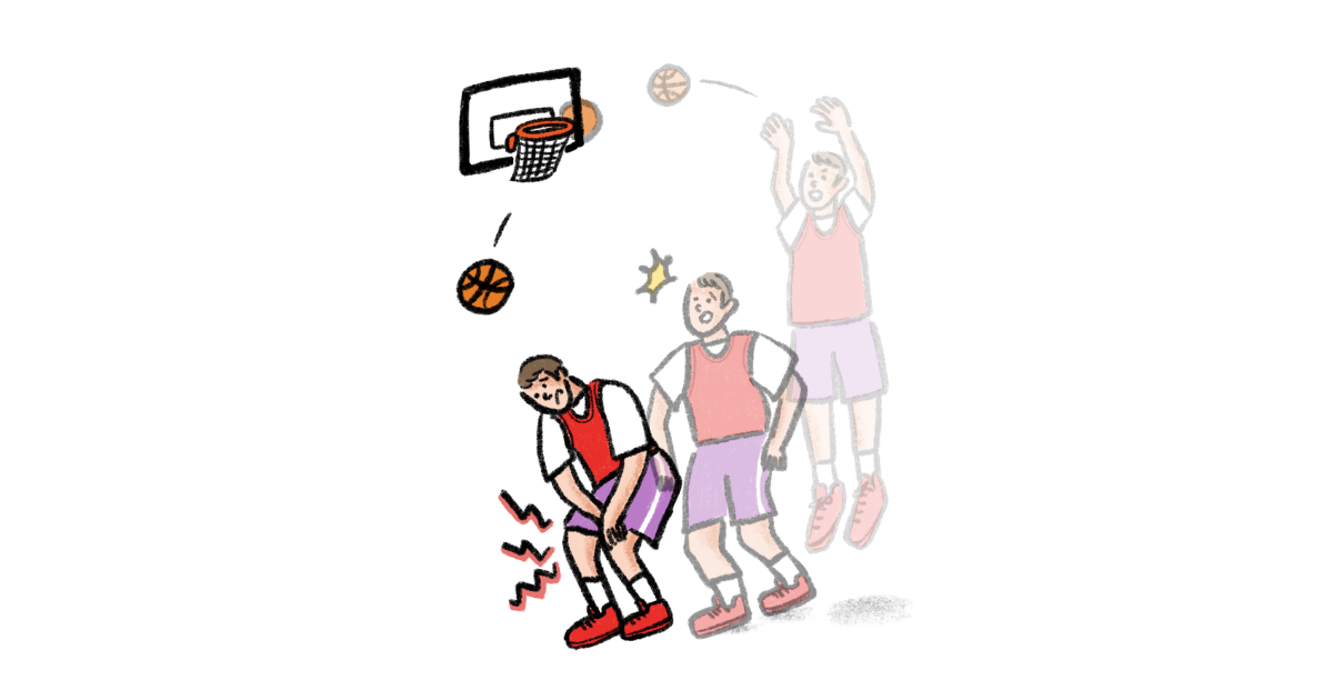 Knee stress from jumping and running