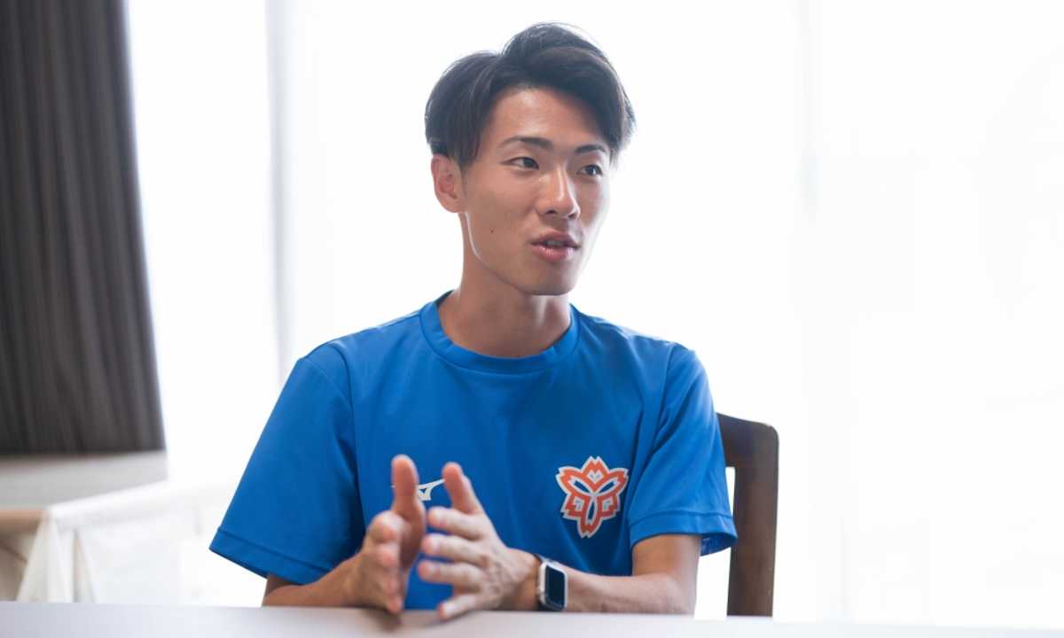 日体大陸上部駅伝ブロック山崎選手