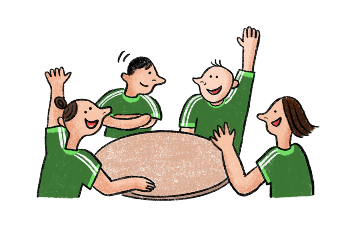 子どもたちだけのミーティング