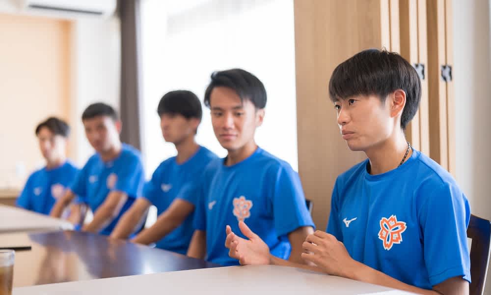 日本体育大学陸上部駅伝ブロック主将浦上選手
