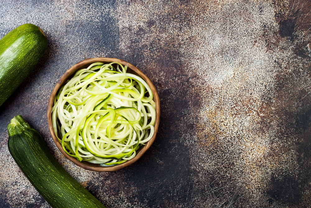 zoodles zucchini noodles one way to reduce carbohydrates in diet