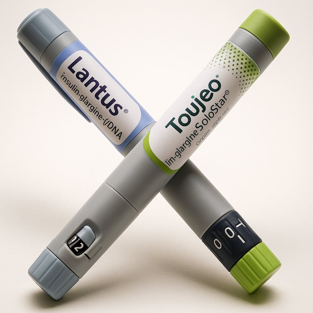 Lantus and Toujeo. what's the difference