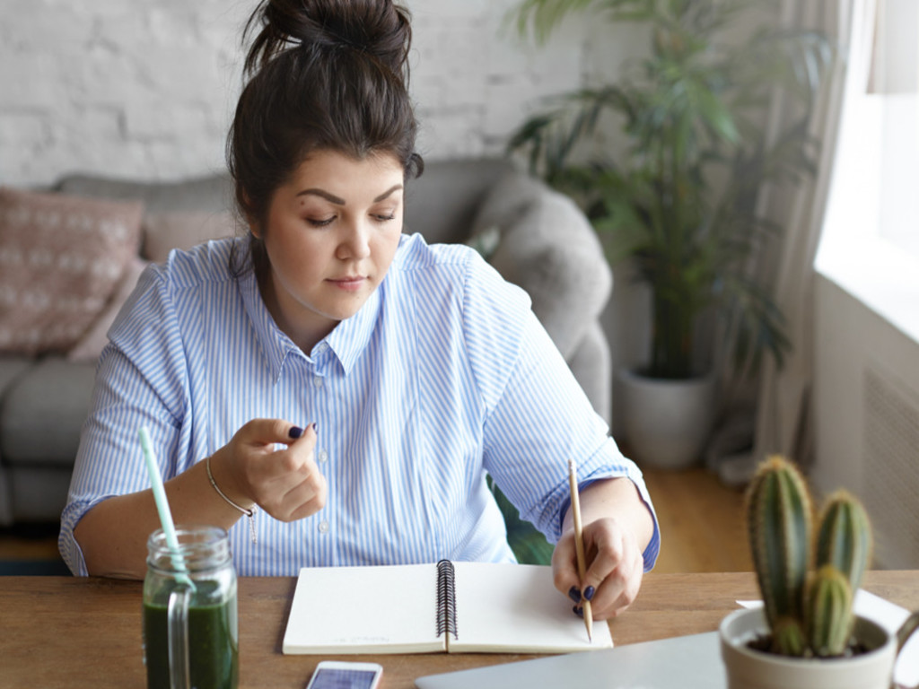 woman with diabetes taking care of her mental health