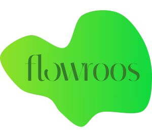 Flowroos Logo 1: New Logo For Flowroos Brand. Variation 1