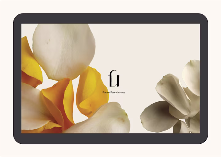 First Page To Enter The Flowroos Website