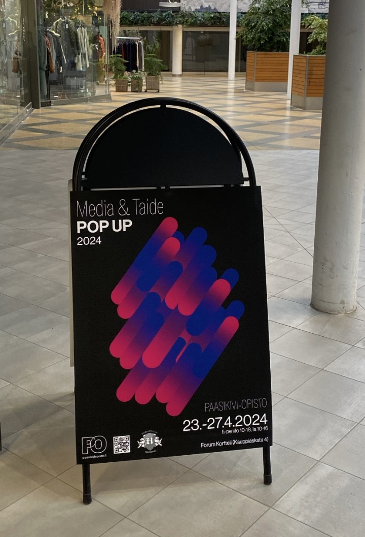 Pop Up Poster Printed