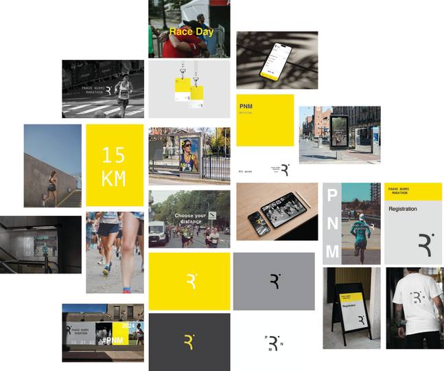 Paavo Nurmi Marathon Aesthetic: Drawing Inspiration From The Sleek And Modern Aesthetic Of The Copenhagen Marathon, This New Design Idea Aims To Infuse The Event With A Vibrant, Contemporary Appeal. 