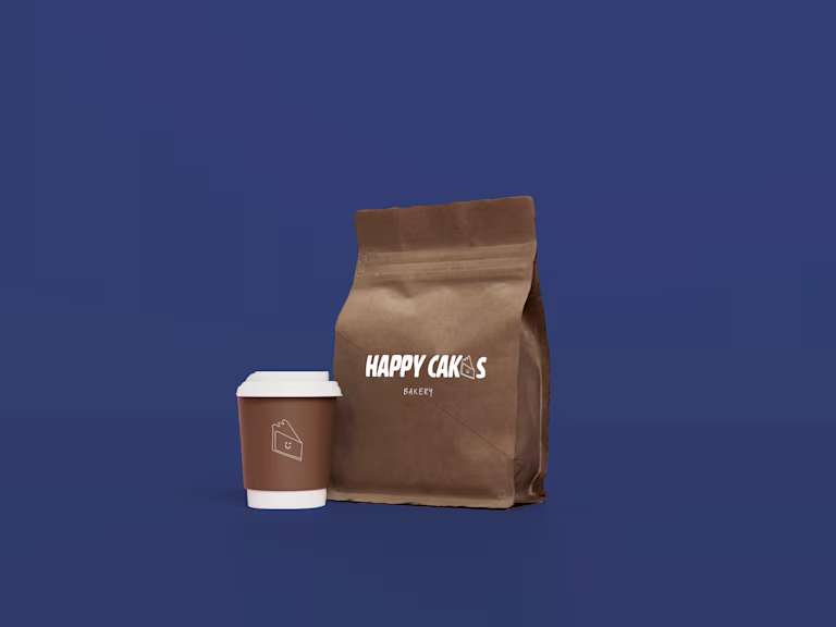 Cover Image For Identity For Happy Cakes Bakery