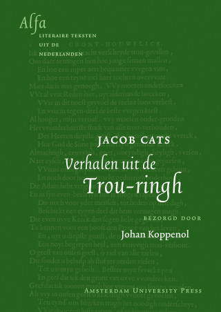 Jacob Cats - Verhalen uit de Trou-ringh