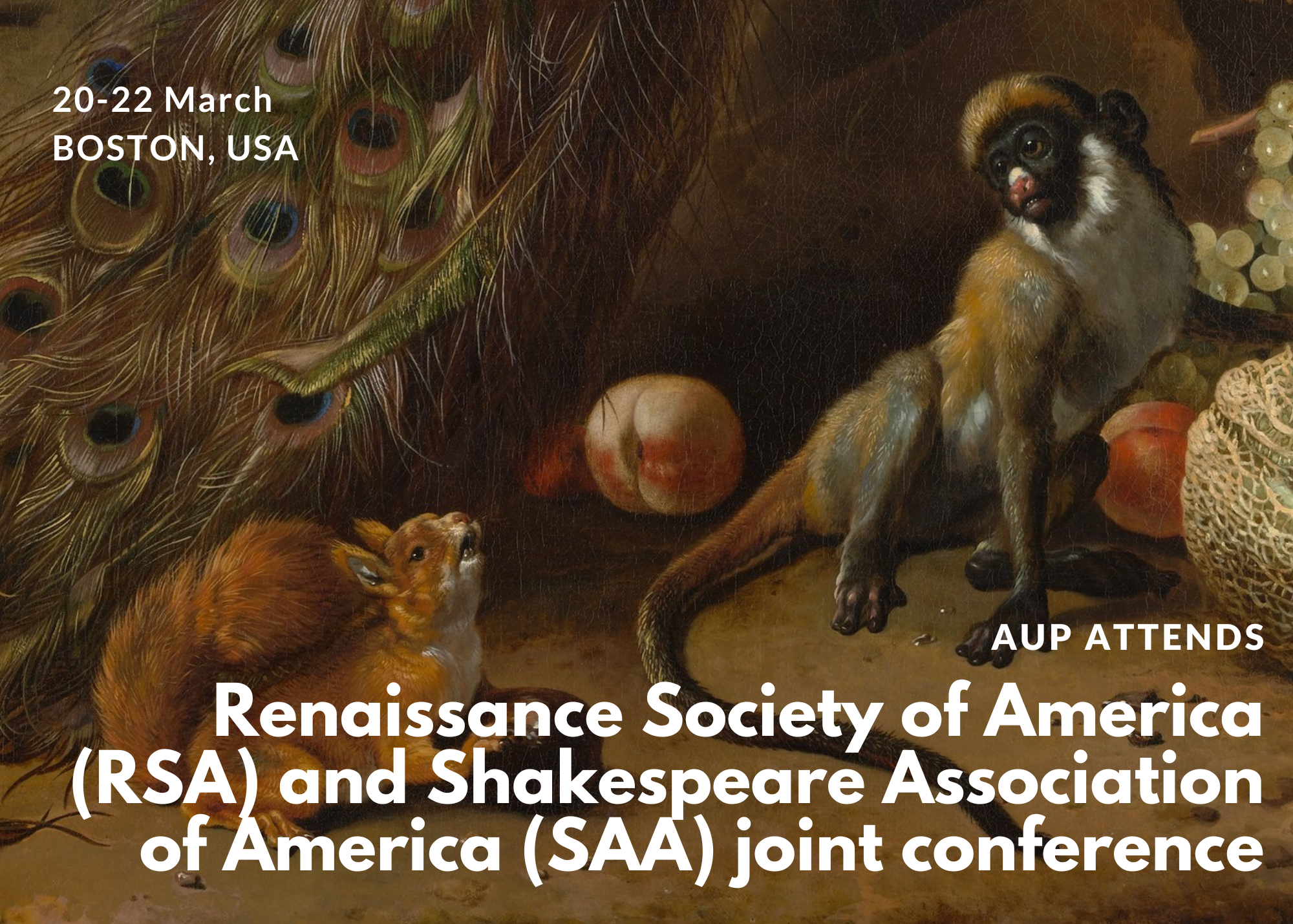 Joint conference Renaissance Society of America (RSA) and Shakespeare