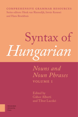 Syntax Of Hungarian Amsterdam University Press