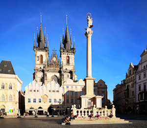 Mariánský sloup, Staroměstské náměstí, Praha